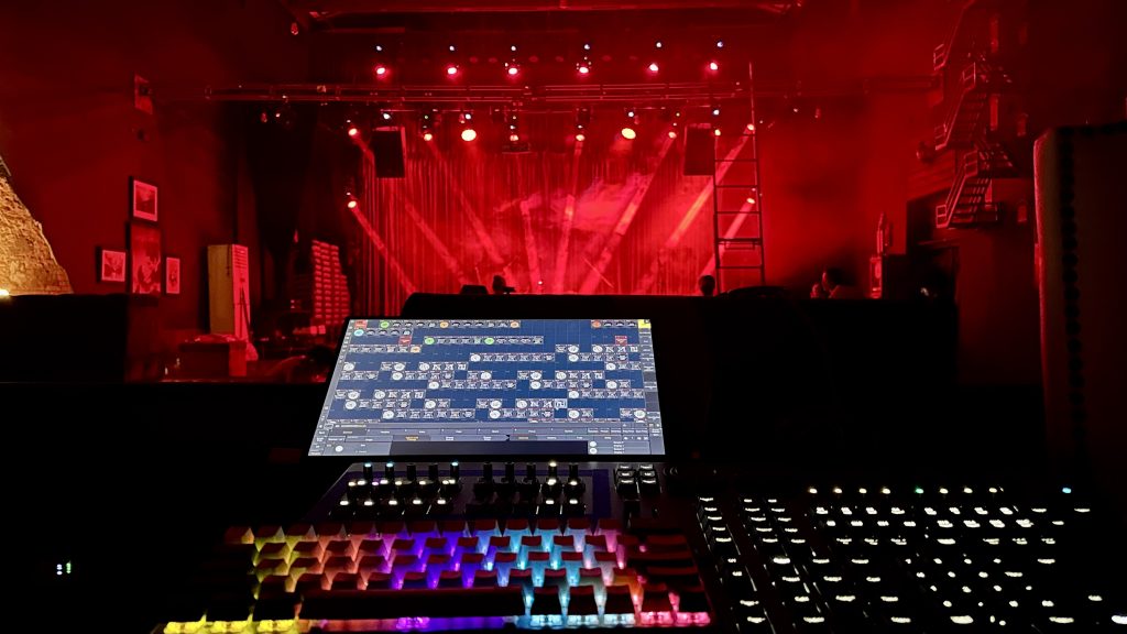 Lightning and programming set up at Moksh